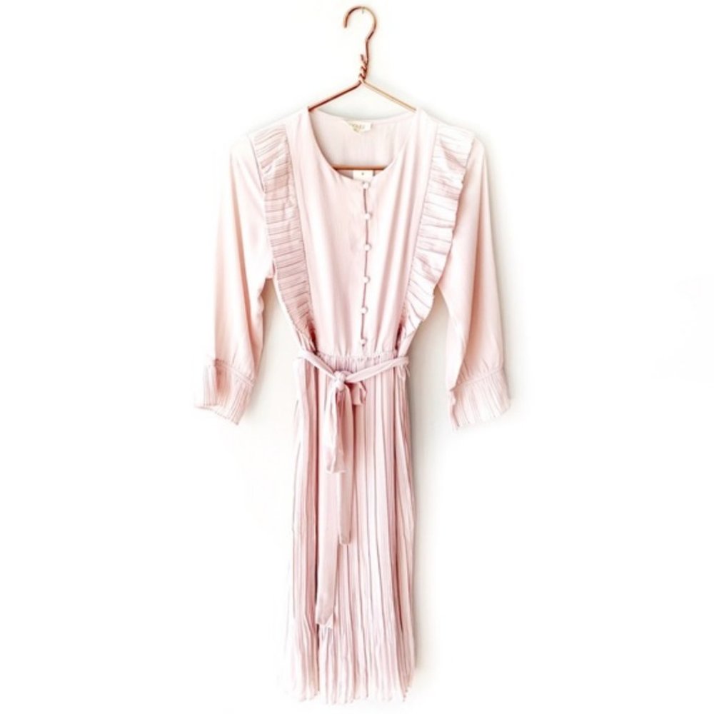 Pleated Roolee Dress